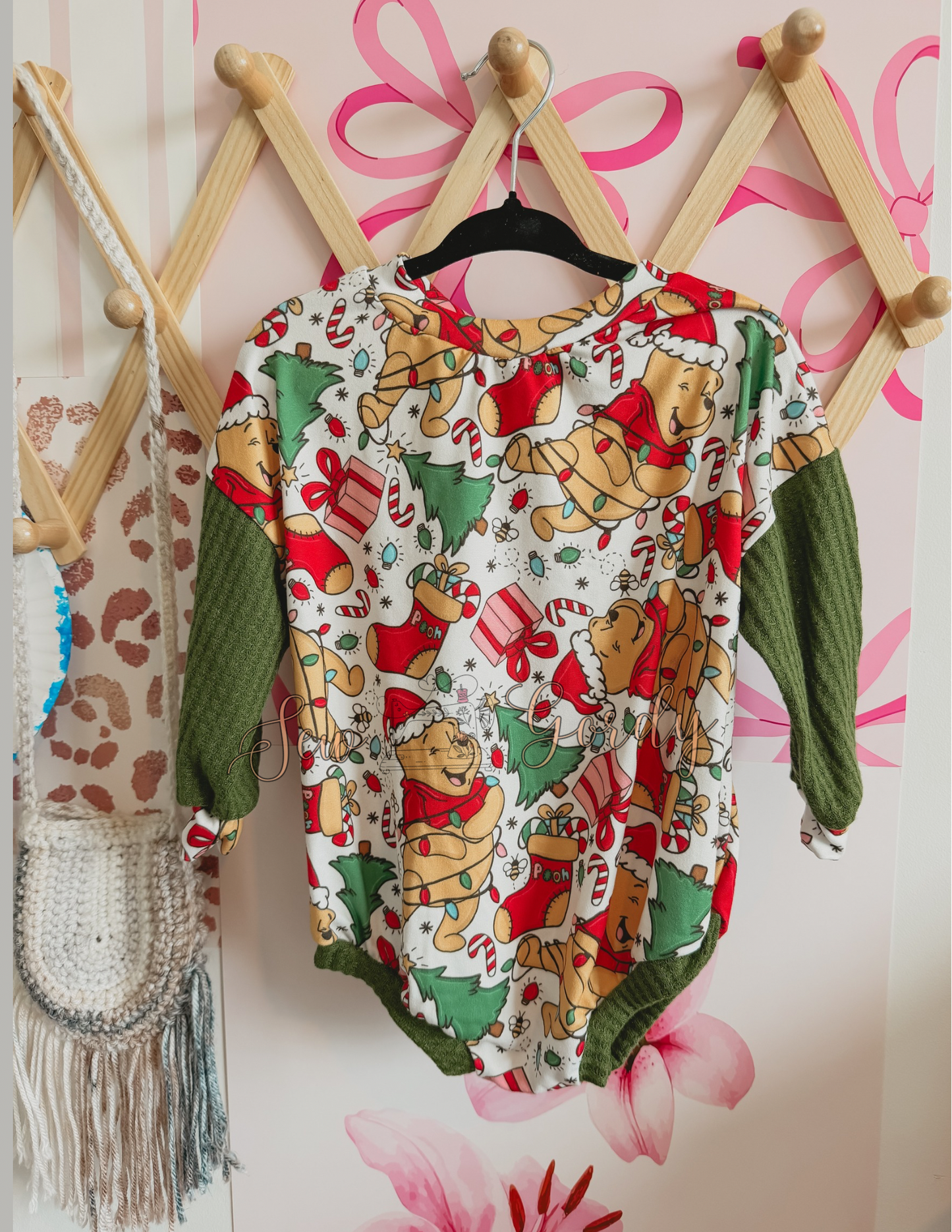12/18 Bear Sweater Romper