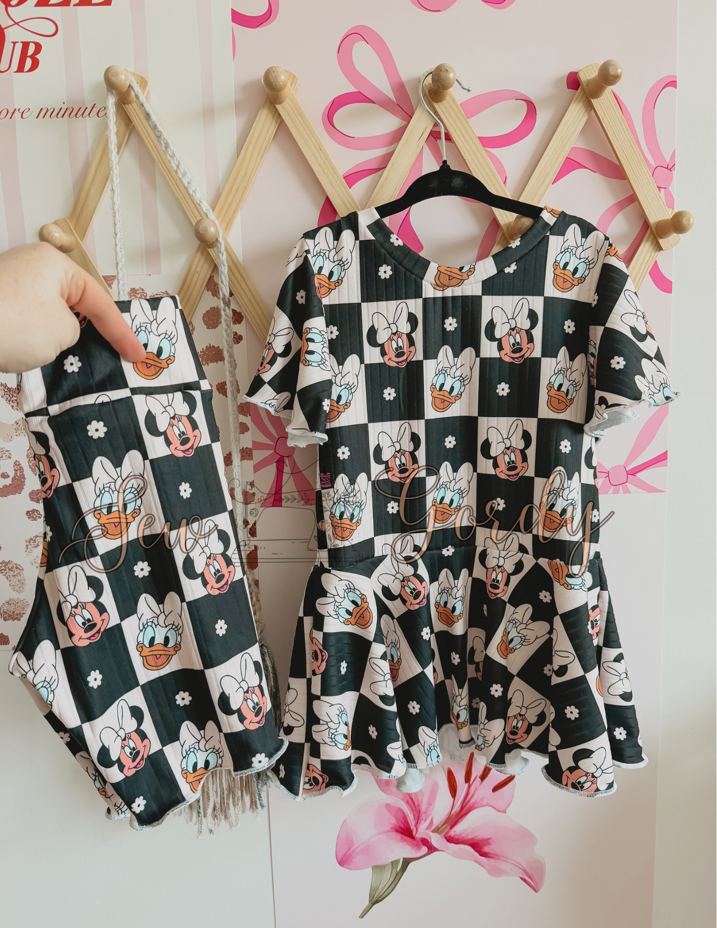 Checker Girls Set